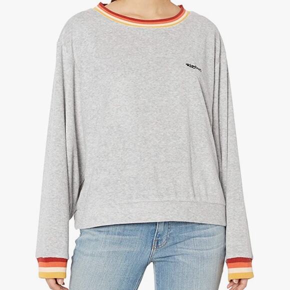 Rip Curl Surfer Vibe Boardwalk Crew Neck Sweatshirt Beach Sweater W-126 Sz M - Picture 1 of 7
